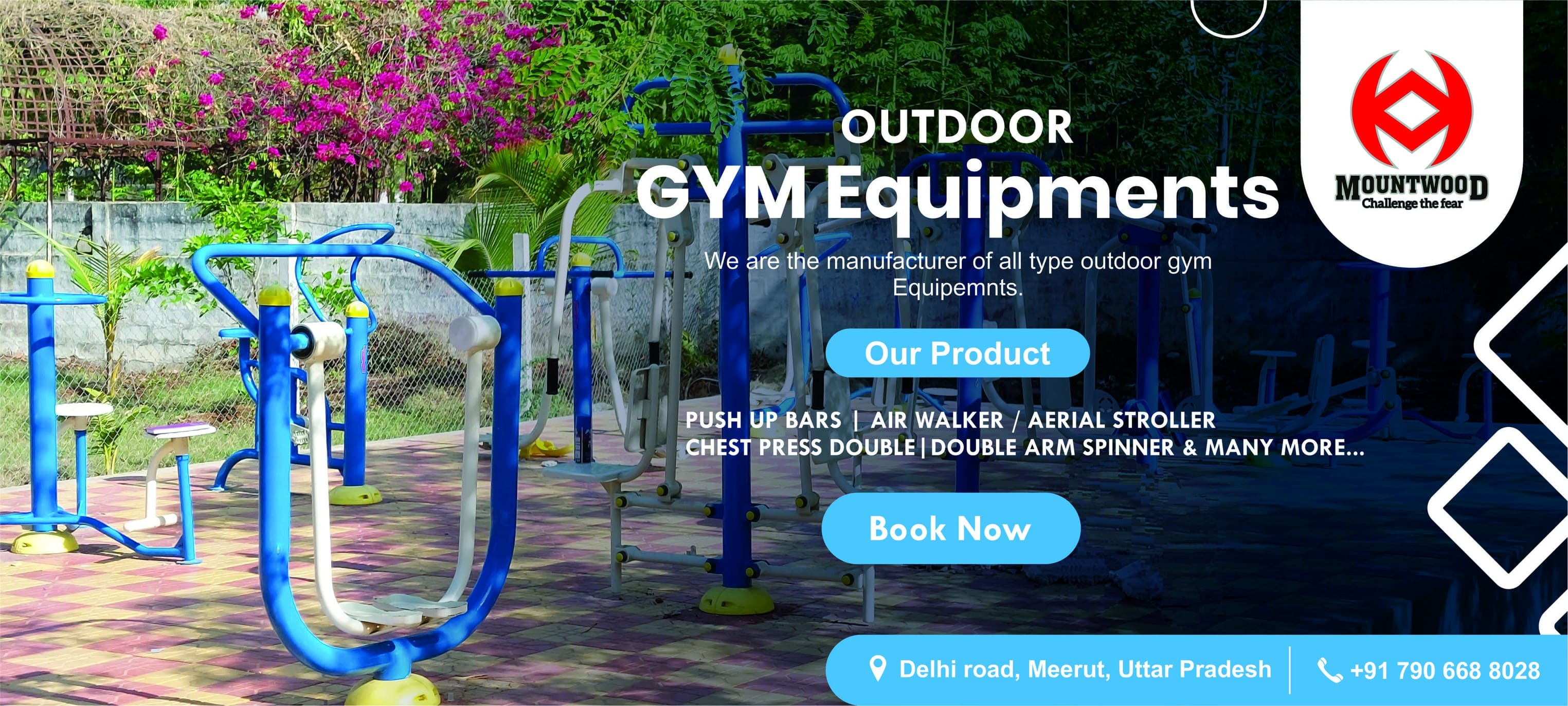 Open Gym Equipment Manufacturer and Suppliers Meerut