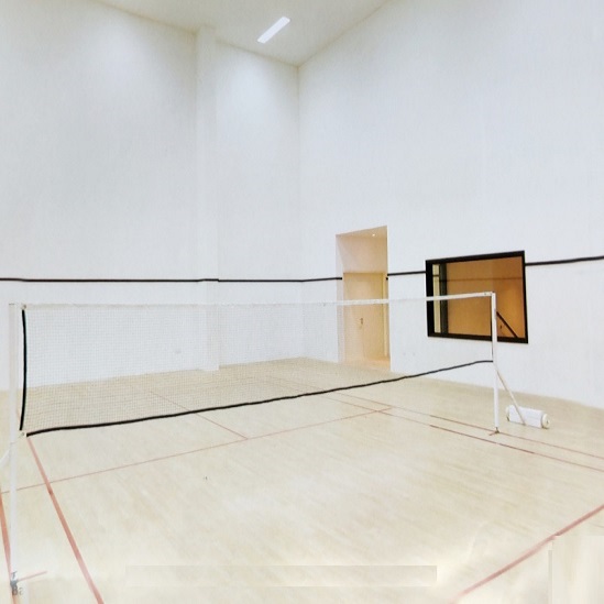 Indoor Badminton Wooden Rubber Board Flooring